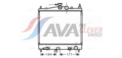 Радіатори вод. охолодження Micra III, Note 1.2/1.6 03- NISSAN