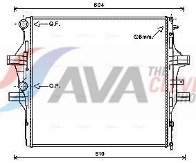 Радіатор охолодження Daily V,VI 3.0d 11- IVECO Радіатор охолодження Daily V,VI 3.0d 11- IVECO