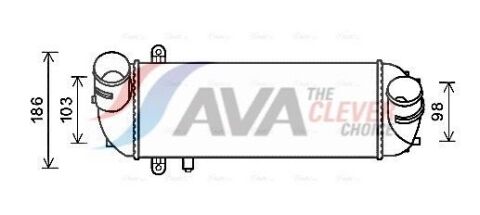 Інтеркулер SANTA FE III 2.0 CRDi 12-, KIA HYUNDAI Інтеркулер SANTA FE III 2.0 CRDi 12-, KIA HYUNDAI