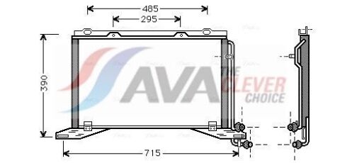 Радиатор кондиционера W210 DB
