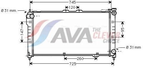 Радіатор охолодження Mazda 323 F V 1.5/1.8 94- MAZDA Радіатор охолодження Mazda 323 F V 1.5/1.8 94- MAZDA