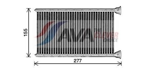 Радиатор отопления W205, S205, C205 DB