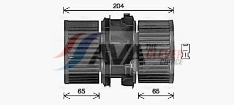 Вентилятор салону Fluence 10-RENAULT Вентилятор салону Fluence 10-RENAULT