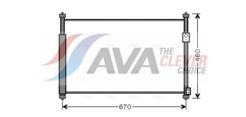 Радіатор кондиціонера Grand Vitara II 1.6/3.2 05- SUZIKI