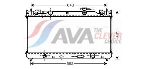 Радіатор охолодження двигуна. CAMRY 2.0, 2.4 01- TOYOTA Радіатор охолодження двигуна. CAMRY 2.0, 2.4 01- TOYOTA