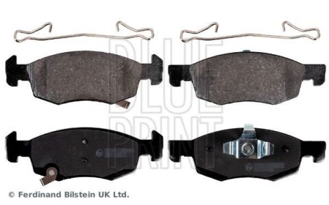 Комплект гальмівних колодок з 4 шт. дискові