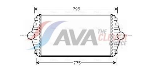 Интеркулер Evasion, Jumpy, Fiat Scudo, Peugeot 806, Expert 1.9/2.1d CITROEN
