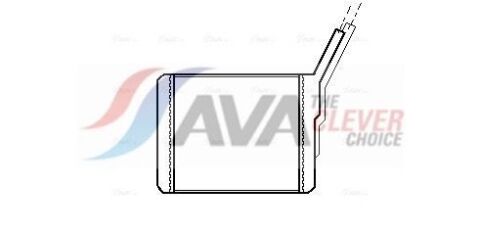 Радіатор опалення TROOPER II 2.6 91-, 3.0 00-, OPEL CAMPO 2.3-3.1 91- ISUZU Радіатор опалення TROOPER II 2.6 91-, 3.0 00-, OPEL CAMPO 2.3-3.1 91- ISUZU