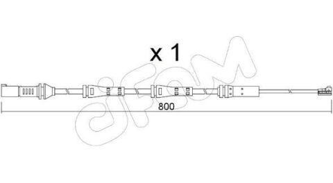 Датчик гальмівних колодок 3 20- BMW Датчик гальмівних колодок 3 20- BMW