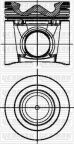 Поршень з кільцями та пальцем (розмір відп. 96,20/+0.40) CITROEN JUMPER 3.0HDI (4цл.) (F1 CE 0481/4P10-T2, 4P10-T3, 4P10-T6)