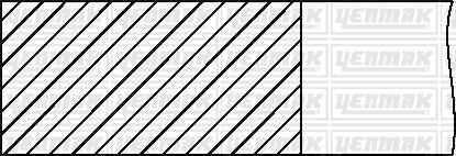 Кільце Комплект (розмір відп. 84/STD) (B37C15A, B37D15A, B47D20B, B47C20A, B47C20B)