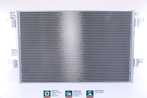 Радиатор кондиционера (конденсатор) без осушителя Espace IV 2.0/3.5 02- RENAULT