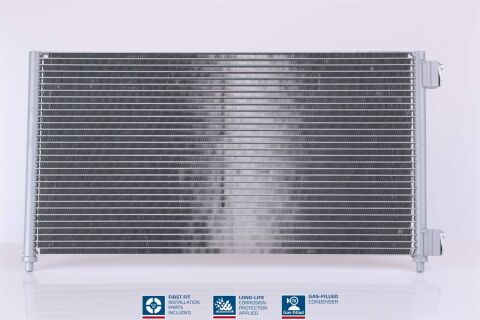 Радіатор кондиціонера (конденсатор) без осушувача Doblo, Punto 1.2/1.3JTD, 1.9JTD 99- FIAT Радіатор кондиціонера (конденсатор) без осушувача Doblo, Punto 1.2/1.3JTD, 1.9JTD 99- FIAT