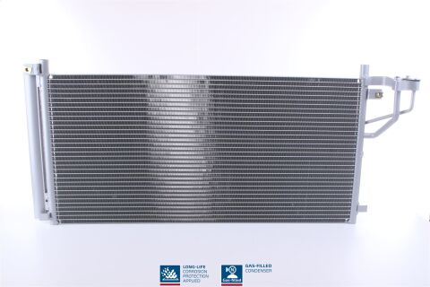 Радіатор кондиціонера (конденсатор) Grandeur, NF V, Sonata VI, Kia Magentis 05- HYUNDAI Радіатор кондиціонера (конденсатор) Grandeur, NF V, Sonata VI, Kia Magentis 05- HYUNDAI