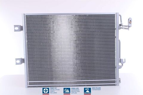 Радіатор кондиціонера (конденсатор) без осушувача W221 S-CLASS 05- (620x480x16) MERCEDES