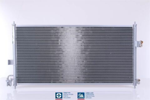 Радіатор кондиціонера (конденсатор) без осушувача ALMERA TINO 01- (690x327x16) NISSAN