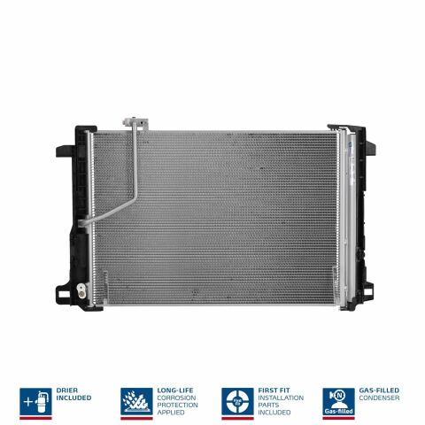 Радиатор кондиционера (конденсатор) с осушителем W204/212 DB