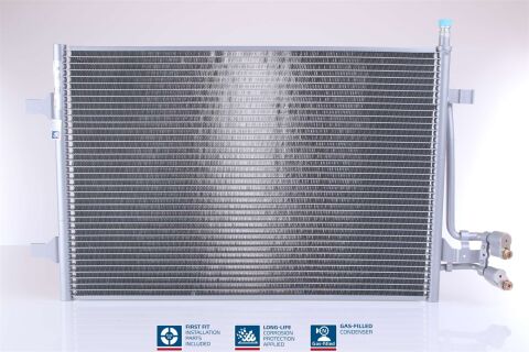 Радіатор кондиціонера (конденсатор) FIESTA 1.6 TDCI 04- (583x373x16) FORD Радіатор кондиціонера (конденсатор) FIESTA 1.6 TDCI 04- (583x373x16) FORD