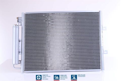 Радіатор кондиціонера (конденсатор) із осушувачем Twingo II 07- RENAULT