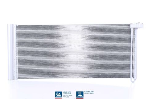 Радіатор кондиціонера (конденсатор) з осушувачем PANAMERA 3.0-4.8 09- PORSCHE