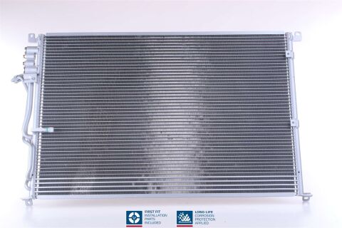 Радиатор кондиционера (конденсатор) без осушителя Audi A8 02-VW