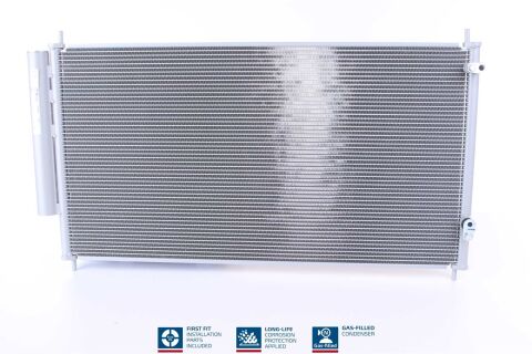 Радіатор кондиціонера (конденсатор) із осушувачем CIVIC IX 1.6, 1.8 11- HONDA