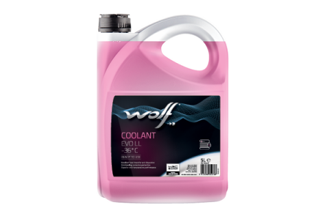Антифриз WOLF COOLANT EVO LL -36°C, 5 літрів