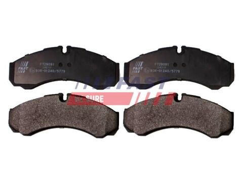 Колодки гальмівні дискові передні комплект IVECO Daily E4 06-11, Daily E3 99-06, Daily E2 96-99