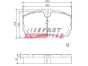 Колодки тормозные дисковые задние IVECO Daily E5 11-14, Daily E4 06-11, Daily E6 14-, Daily E3 99-06, фото 4 - интернет-магазин Auto-Mechanic