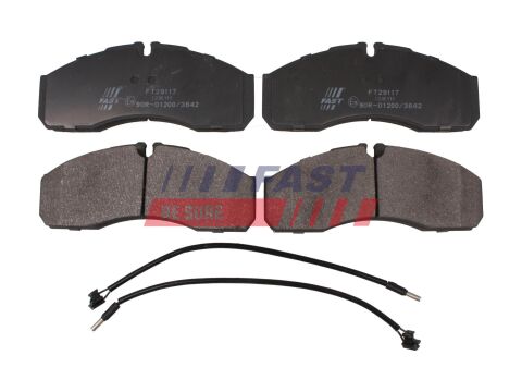 Колодки гальмівні дискові передні IVECO Daily E3 99-06 Колодки гальмівні дискові передні IVECO Daily E3 99-06