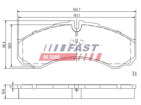 Колодки Тормозные IVECO Daily 00- зад Без Датчика 60/65C13 Колодки Тормозные IVECO Daily 00- зад Без Датчика 60/65C13