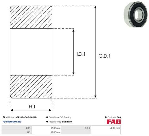 Підшипник кульковий d>30