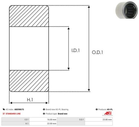 Підшипник голчастий