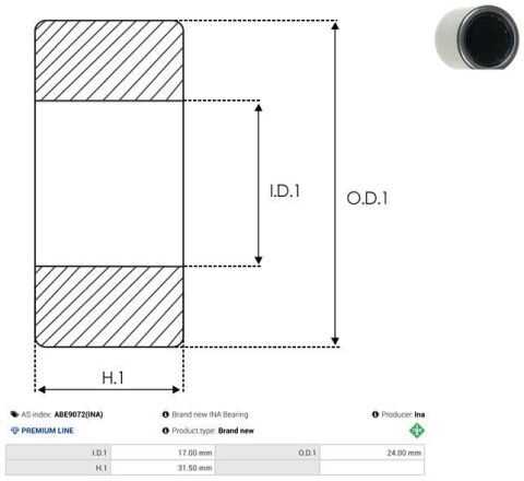 Підшипник голчастий