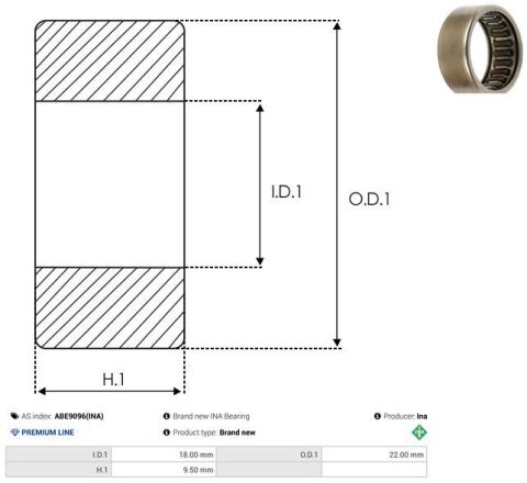 Підшипник голчастий