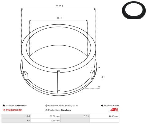 Сальник гумометалевий
