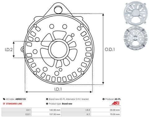 Кришка генератора Кришка генератора