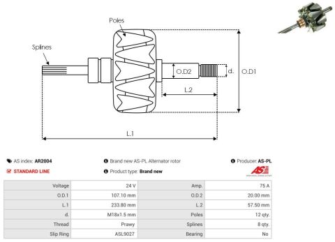 Ротор генератора