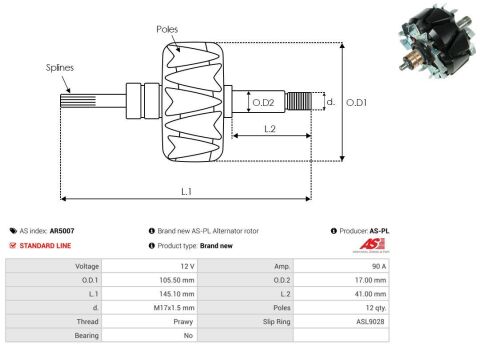 Ротор генератора