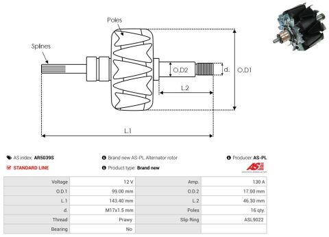 Ротор генератора