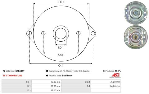 Кришка стартера