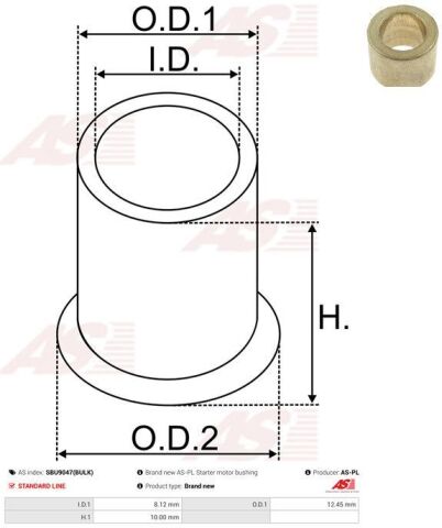 Втулка металлическая