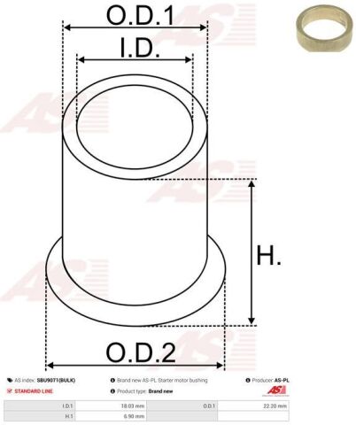 Втулка металева