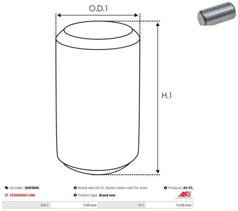 Ролик бендикса стартера