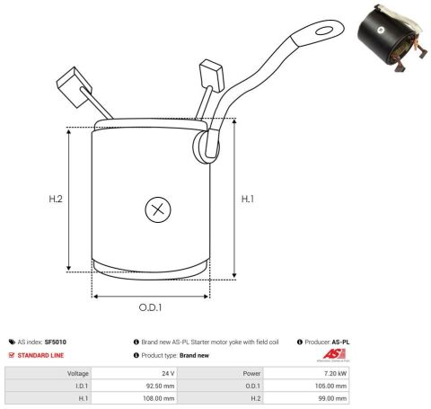 Обмотка стартера