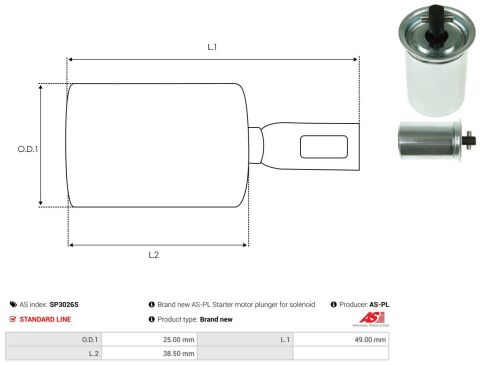 Сердечник втягуючого реле