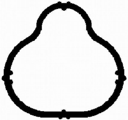 Прокладка коллектора двигателя резиновая