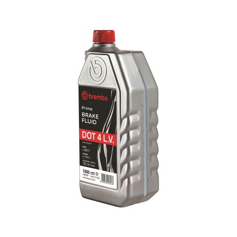 Гальмівна рідина BREMBO DOT 4 L.V., 1 літр Гальмівна рідина BREMBO DOT 4 L.V., 1 літр