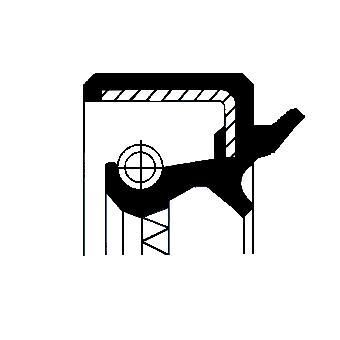 Сальник диференціалу (55x80x11mm) Mitsubishi Pajero 3.2 DI-D/3.8 V6 00- Сальник диференціалу (55x80x11mm) Mitsubishi Pajero 3.2 DI-D/3.8 V6 00-