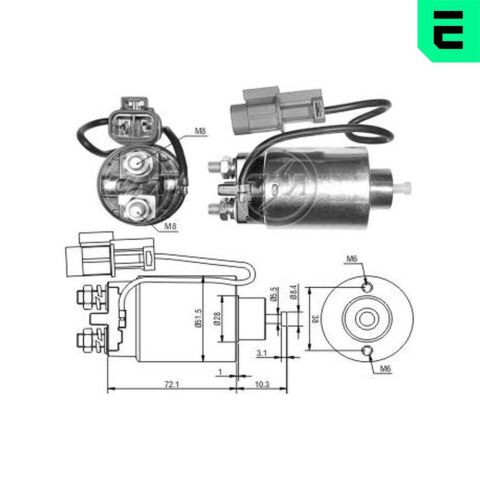 Реле втягуюче стартера